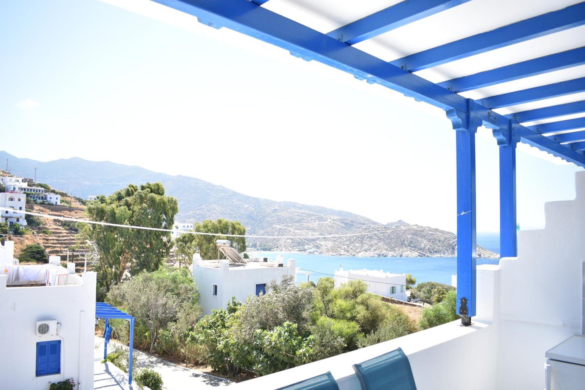 Blue Horizon Ios Otel Oda fotoğraf