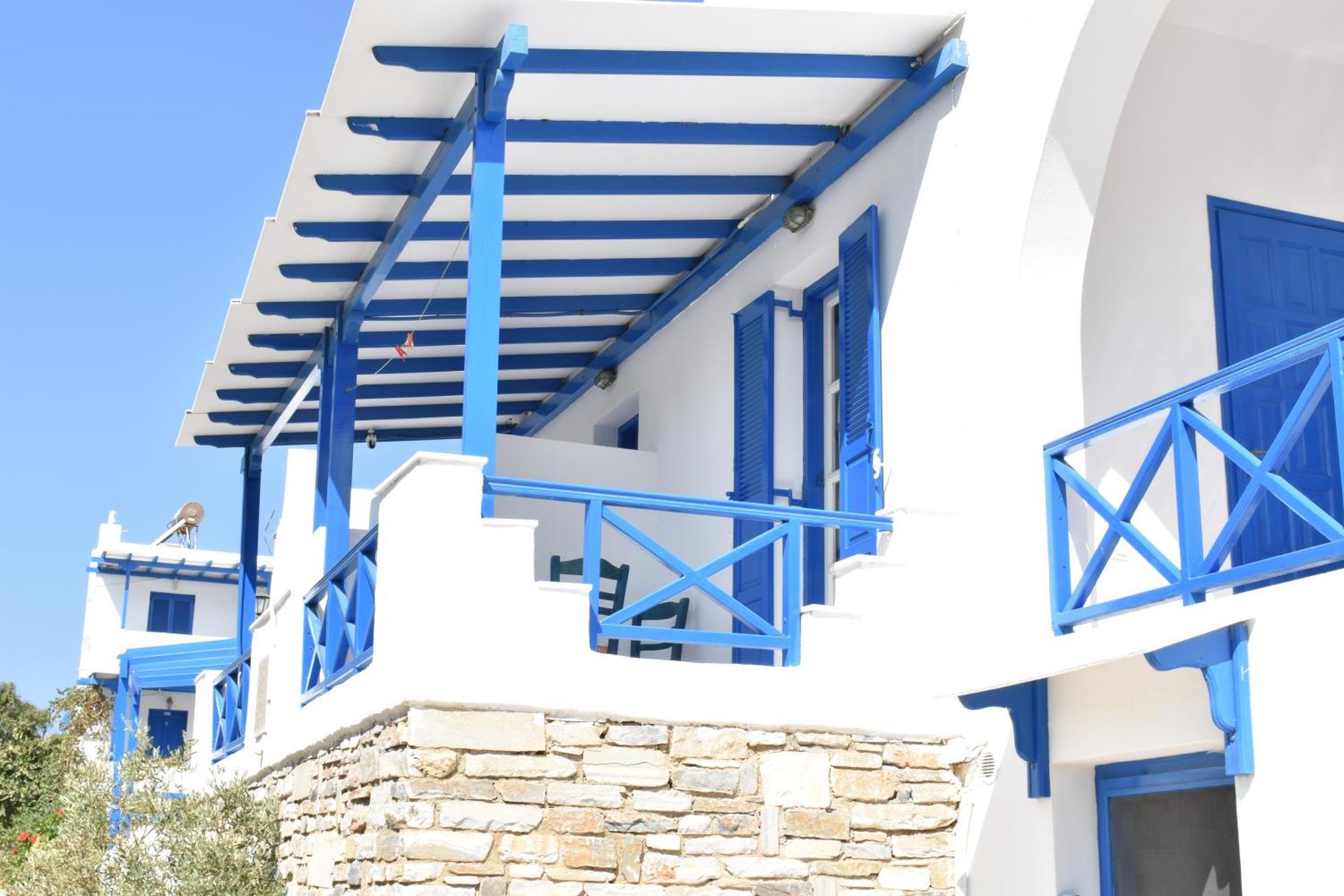 Blue Horizon Ios Otel Oda fotoğraf