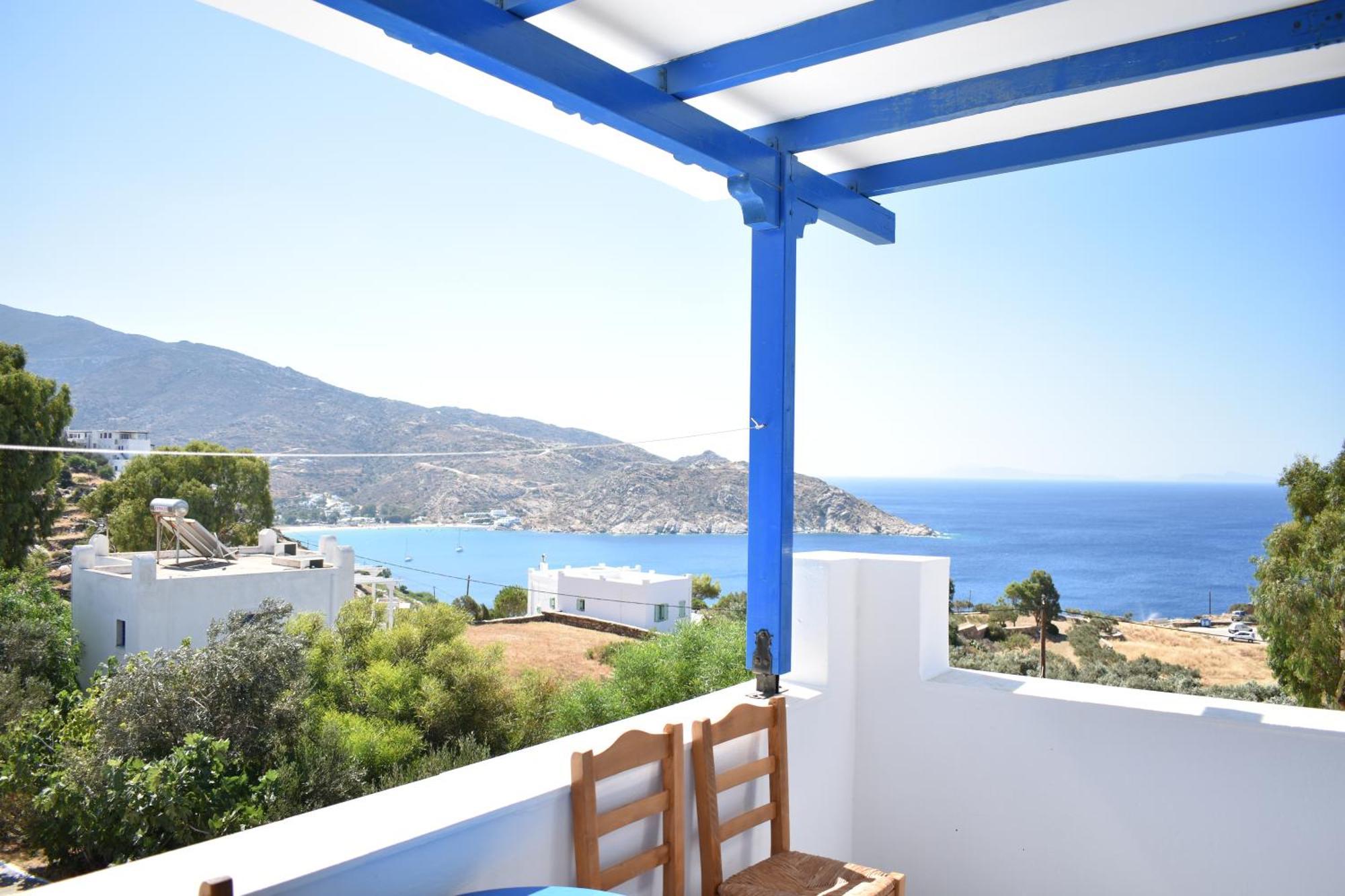 Blue Horizon Ios Otel Oda fotoğraf